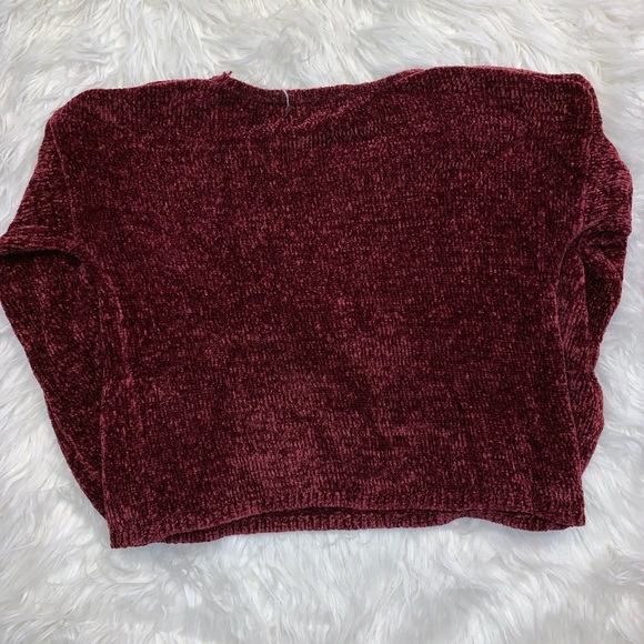 💜 HIPPIE ROSE VELVET SWEATER 💜 - Picture 3 of 3